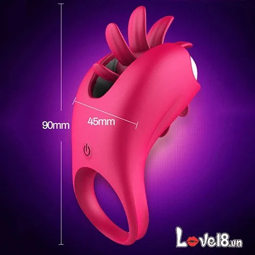 LafyHo Rotating Tongue Ring Vibrator Couples Enhancer DC24N — Detailed Specifications for Your Convenience