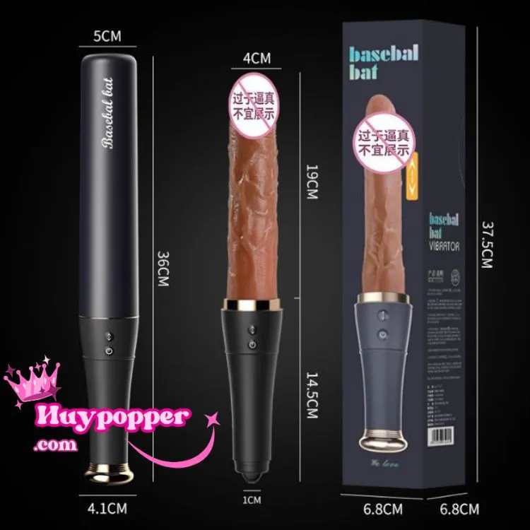 Baseball Bat Disguised Automatic Thrusting Tongue Licking — Why Choose This Automatic Thrusting Dildo?