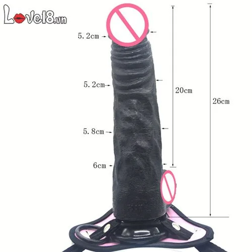 FAAK Large Strap-On Dildo for Lesbian Enhanced Pleasure — Impressive Dimensions for Maximum Satisfaction