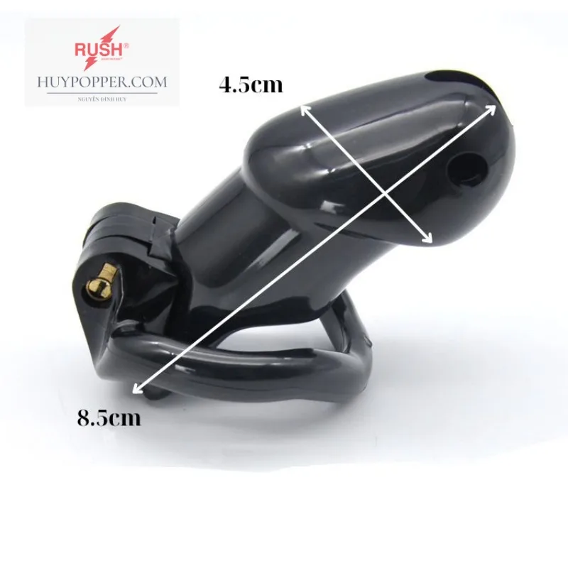 Holy V3 Male Chastity Cage Durable ABS Control Ejaculation — hình 2