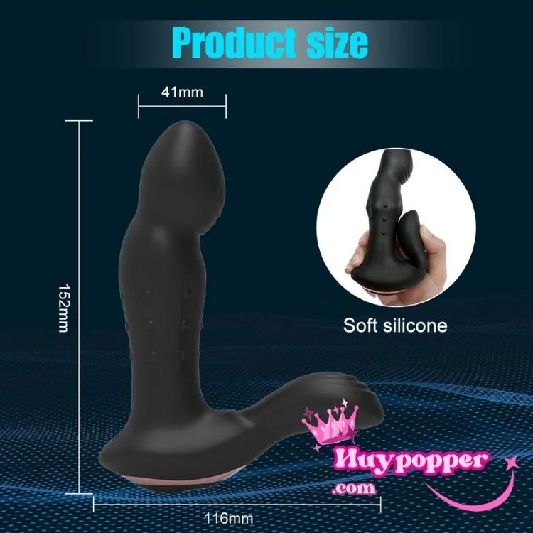 MiLy Prostate Massager with Remote Rotating & Thrusting — hình 6
