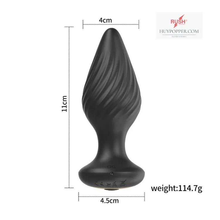 App Controlled Mini Anal Vibrating Plug 10 Modes — Rechargeable Battery & Advanced Technology