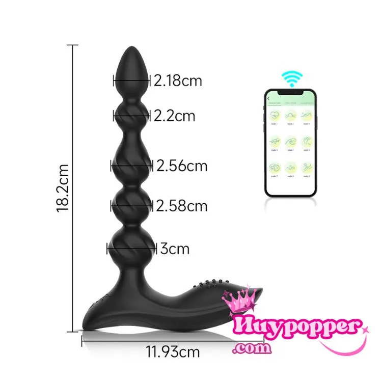 Pewpew Small Anal Vibrator with App Control — hình 4