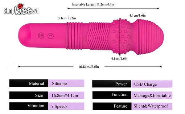 Faak Anal Vibrator Prostate Massage Multi-Speed Silicone Toy — Designed for Maximum Pleasure and Safety
