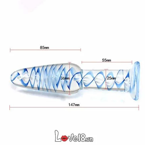 Unique Glass Anal Plug Toy Pleasant Size Premium Quality — Thoughtful Craftsmanship and Safety Features