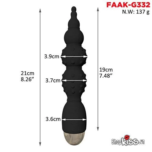 FAAK Beads Vibrating Anal Massage Stick with Multiple Modes — Why Choose FAAK Beads?