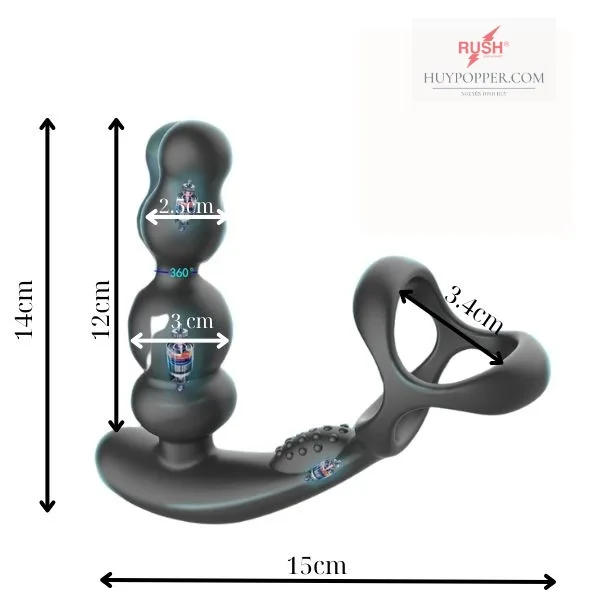 360 Anal Vibrating Egg App-Controlled Strong Rotation — Powerful Features for Ultimate Stimulation