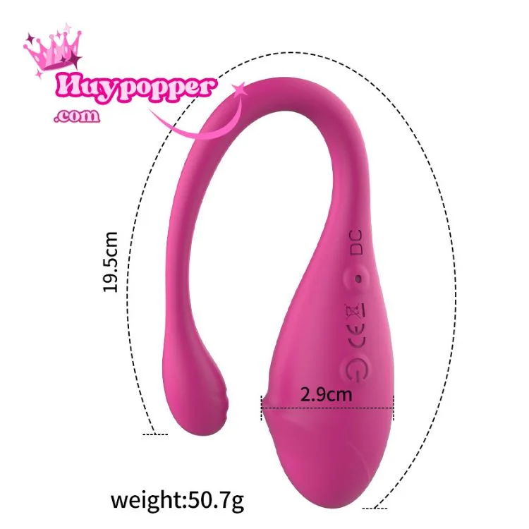 Tadpole Shaped App Remote Vibrating Waterproof Egg — Unique Design and Outstanding Benefits