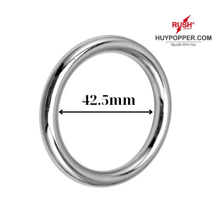 Inox Penis Ring Delay Ejaculation Male Enhancement — hình 3