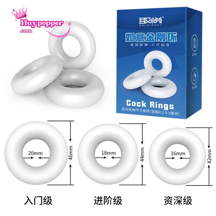 Minimal Silicone Penis Ring Delay Erection Comfortable — Premium Quality Silicone for Maximum Comfort and Durability