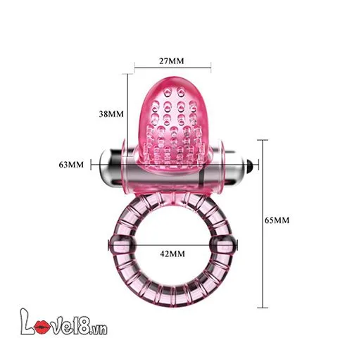 Sweet Tongue Licking Vibrating Ring for Male Pleasure — Premium Materials for Comfort and Safety