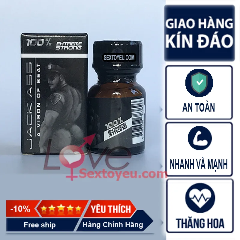 Jackass Poppers Strong Instant Pleasure Booster — Product Specifications