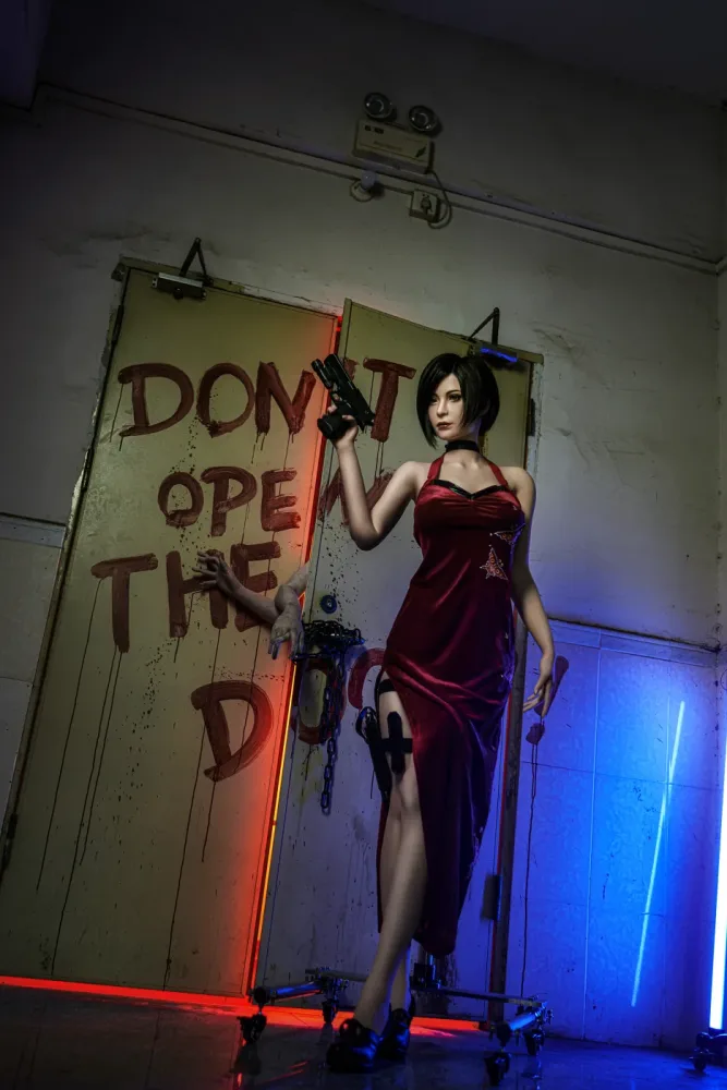 Ada Wong 167cm Game Lady Silicone Realistic Sex Doll — hình 8