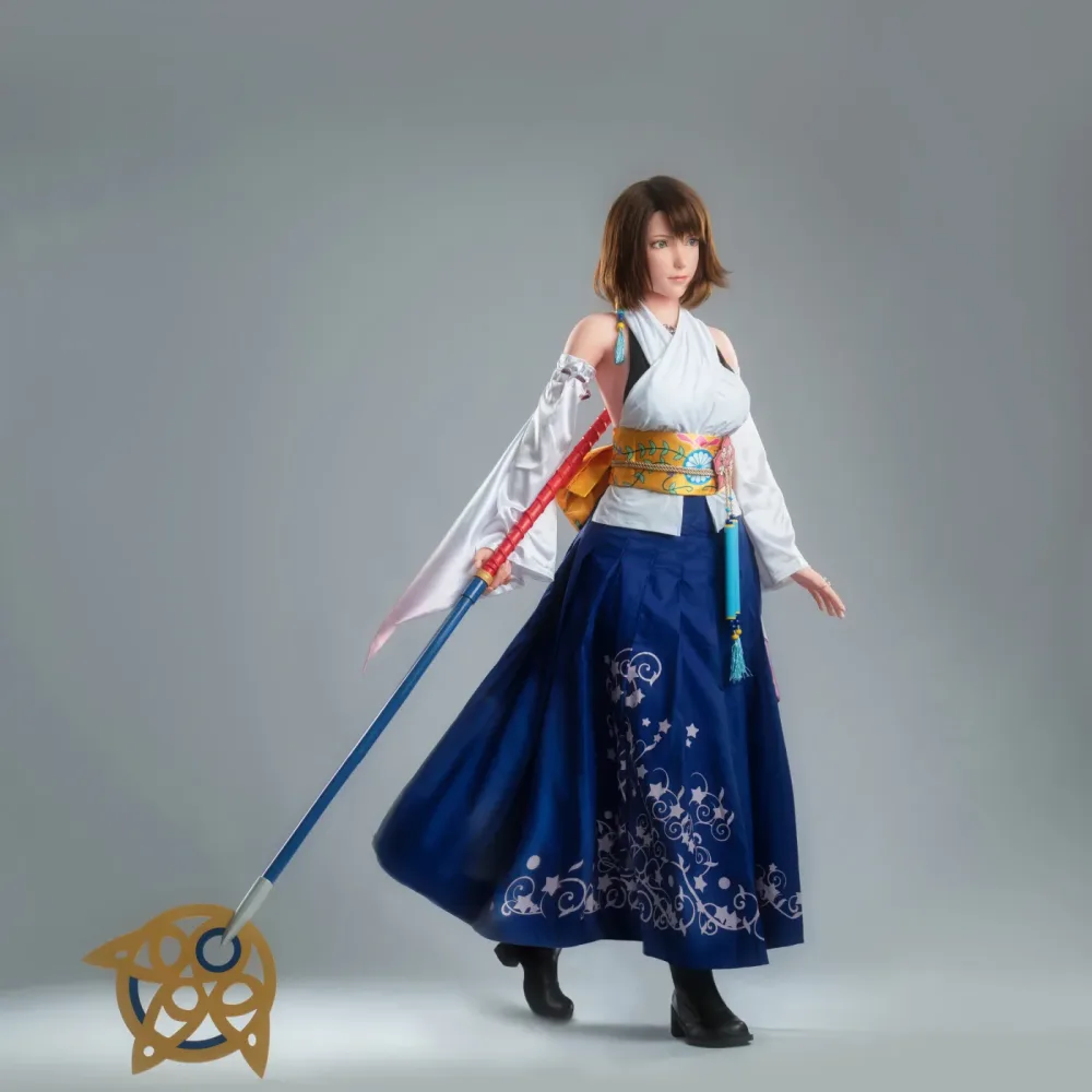 Premium Japanese Realistic Love Doll 167cm Game Lady Yuna — hình 2