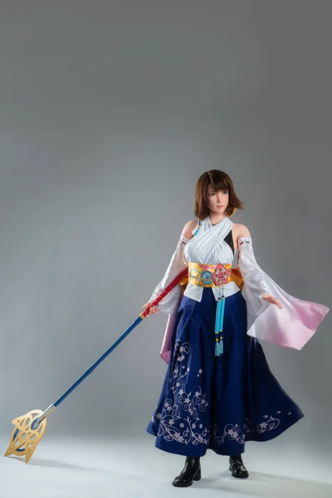 Premium Japanese Realistic Love Doll 167cm Game Lady Yuna — hình 8