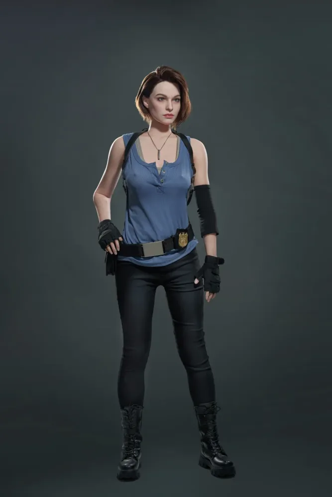 Game Lady Jill Valentine 168cm Premium Japanese Silicone — hình 17