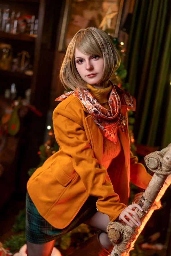 Game Lady Ashley 171cm Japanese Style Realistic Doll — hình 3