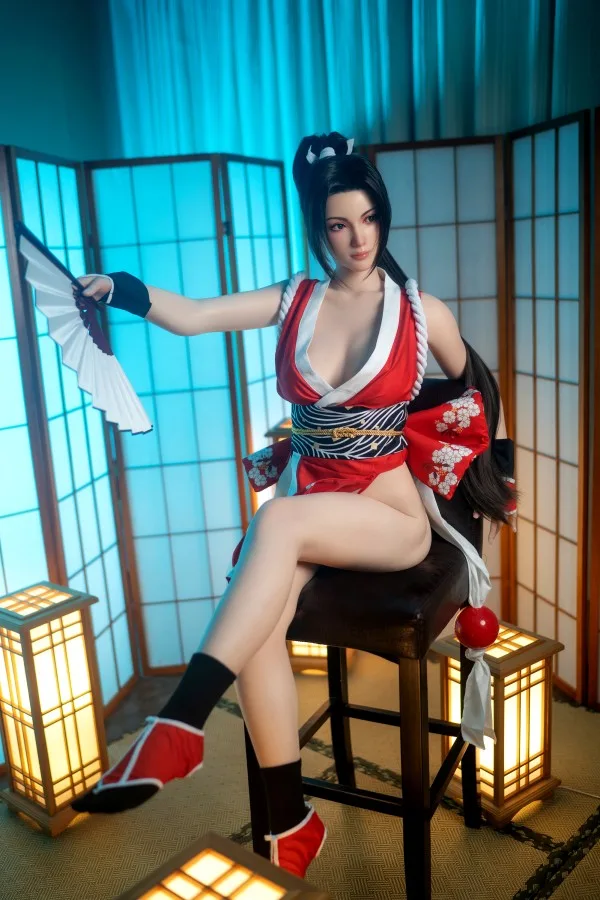 GameLady Mai Shiranui 168cm Realistic Silicone Love Doll — hình 4