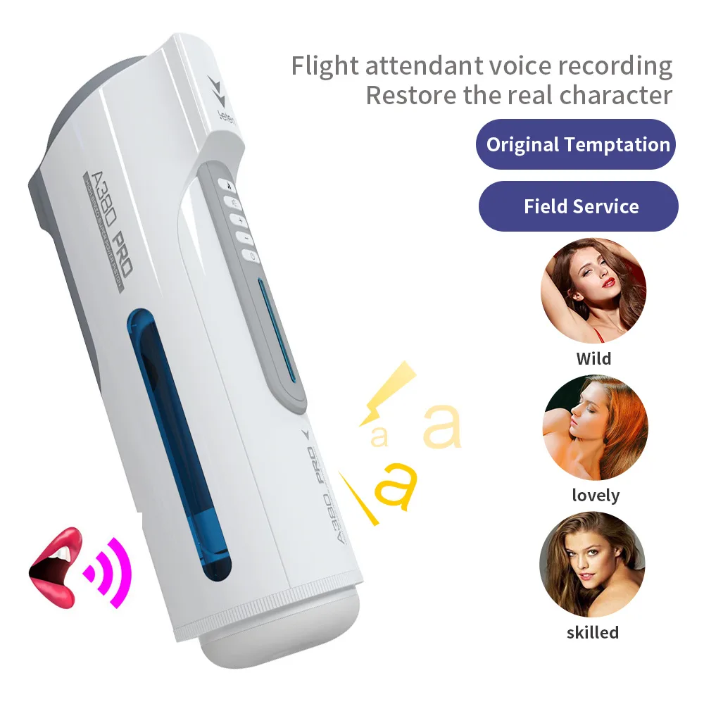 Automatic Heated Sucking Masturbator with Vibration Silicone — hình 2