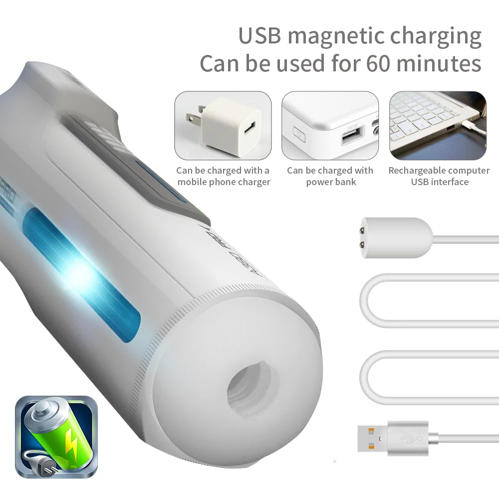 Automatic Heated Sucking Masturbator with Vibration Silicone — hình 14