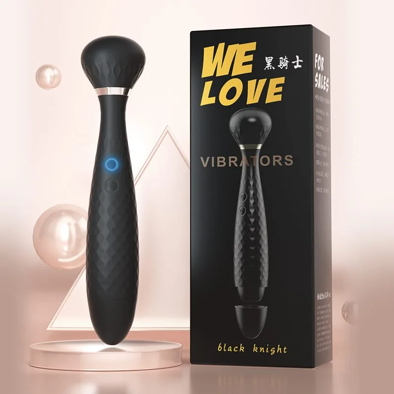 ZZ047 Black Knight Dual Vibration Thrusting AV Stick Compact — This compact device features two independently operating