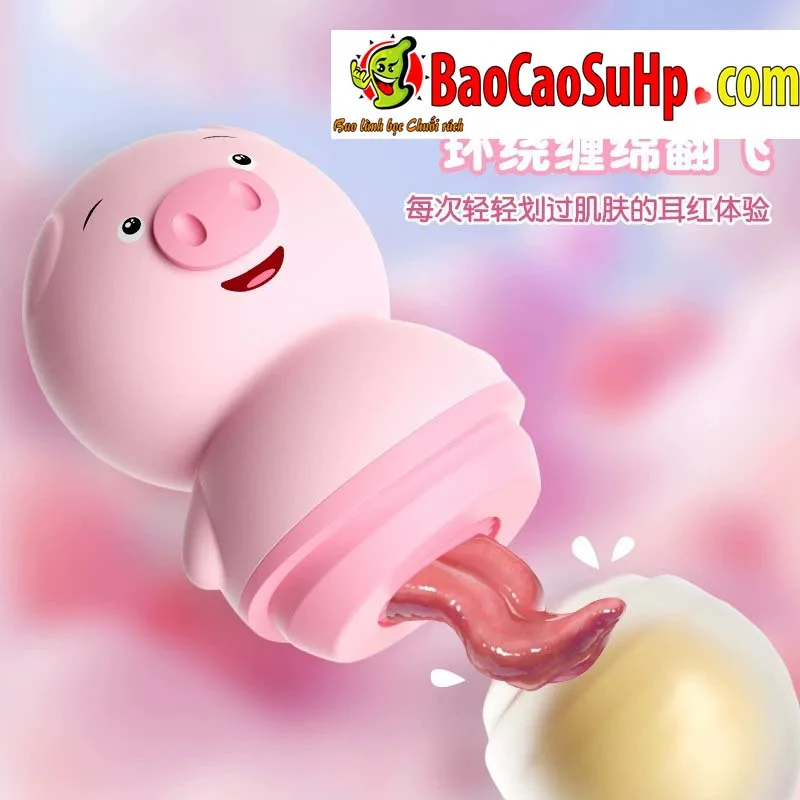 Pig Love 2in1 Licking Suction Waterproof Silicone — Smart 2-in-1 Functional Design