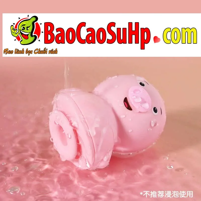 Pig Love 2in1 Licking Suction Waterproof Silicone — hình 4