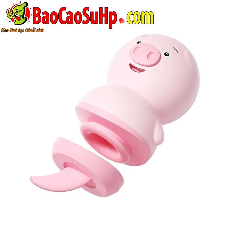 Pig Love 2in1 Licking Suction Waterproof Silicone — hình 6