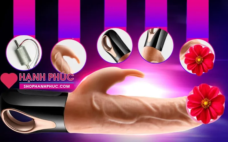 LoveWorld Multi-Function Vibrating Dildo Powerful Real — Premium Silicone Material for Safe, Realistic Feel