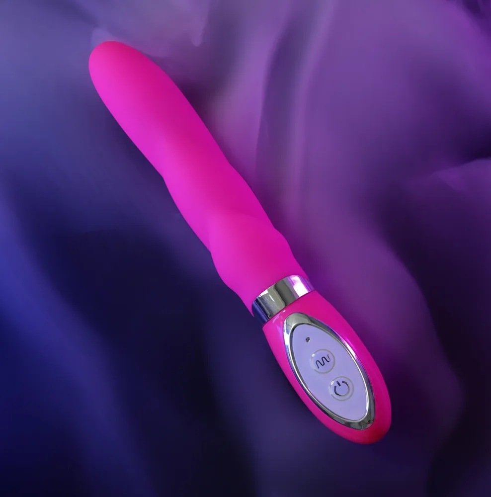 Lovey Dovey Wavy Vibe 10-Speed G-Spot Silicone Personal — Innovative Wave Texture & Ergonomic Design