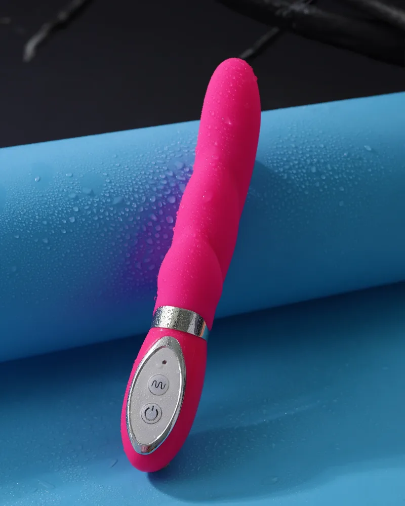 Lovey Dovey Wavy Vibe 10-Speed G-Spot Silicone Personal — hình 2