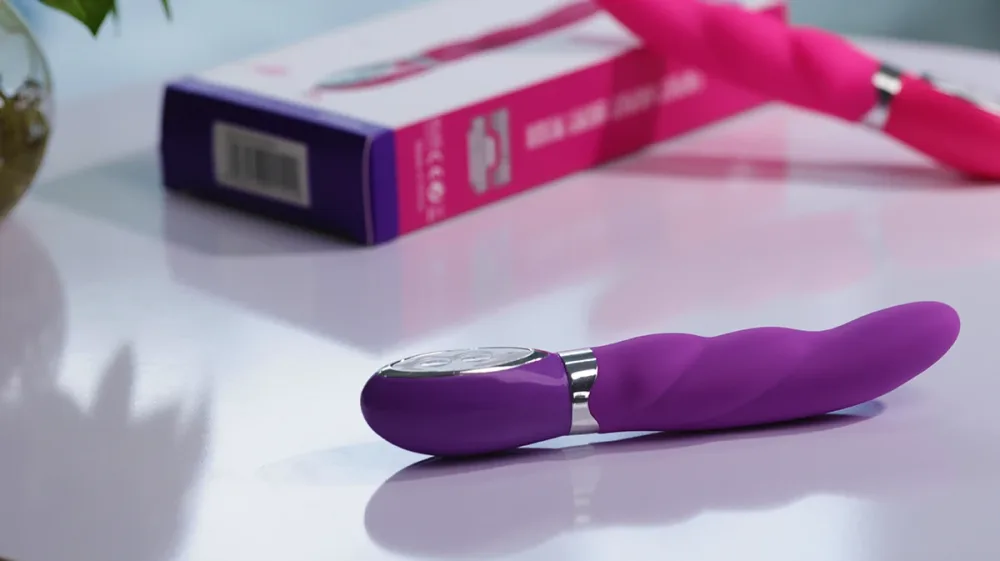 Lovey Dovey Wavy Vibe 10-Speed G-Spot Silicone Personal — hình 7
