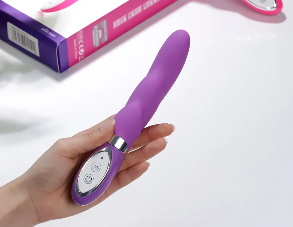 Lovey Dovey Wavy Vibe 10-Speed G-Spot Silicone Personal — Couples’ Play & Solo Delight