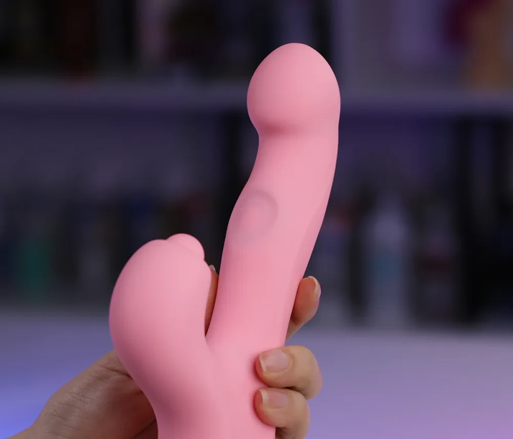 Loving World Beats G-Spot Clitoral Vibrator Strong Pulse — G-Spot Bead Impact & Clitoral Stimulation