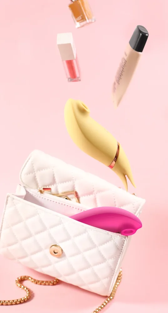 Loving World Belle ergonomic clitoral stimulator sucking — hình 3