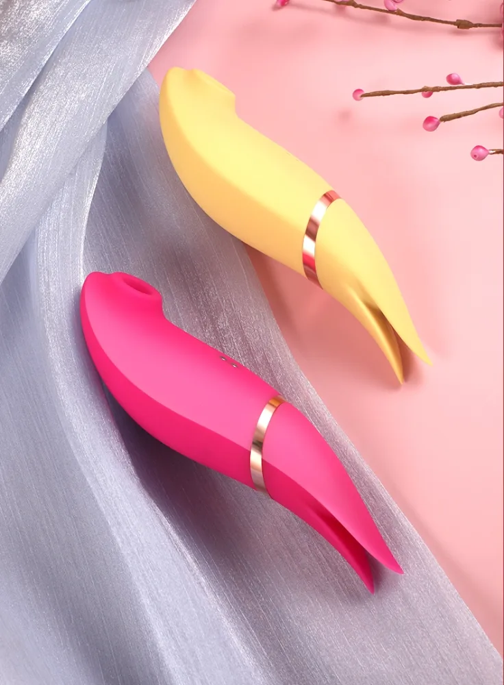 Loving World Belle ergonomic clitoral stimulator sucking — hình 6