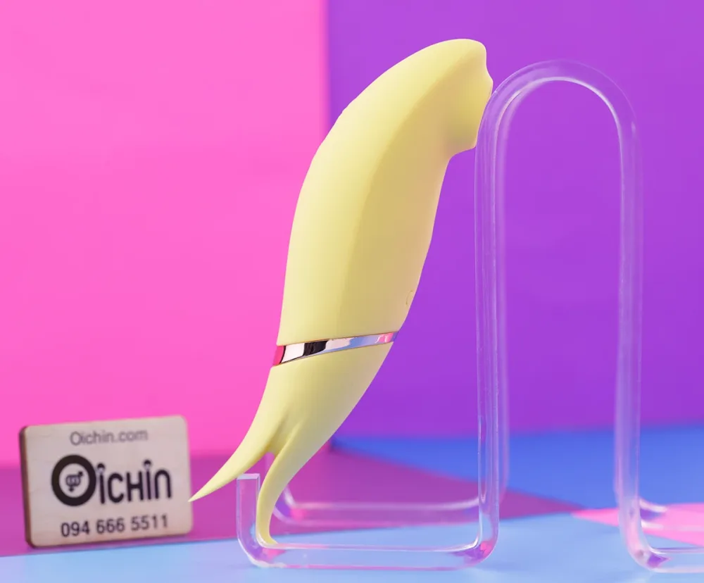 Loving World Belle ergonomic clitoral stimulator sucking — Elegant Ergonomic Design