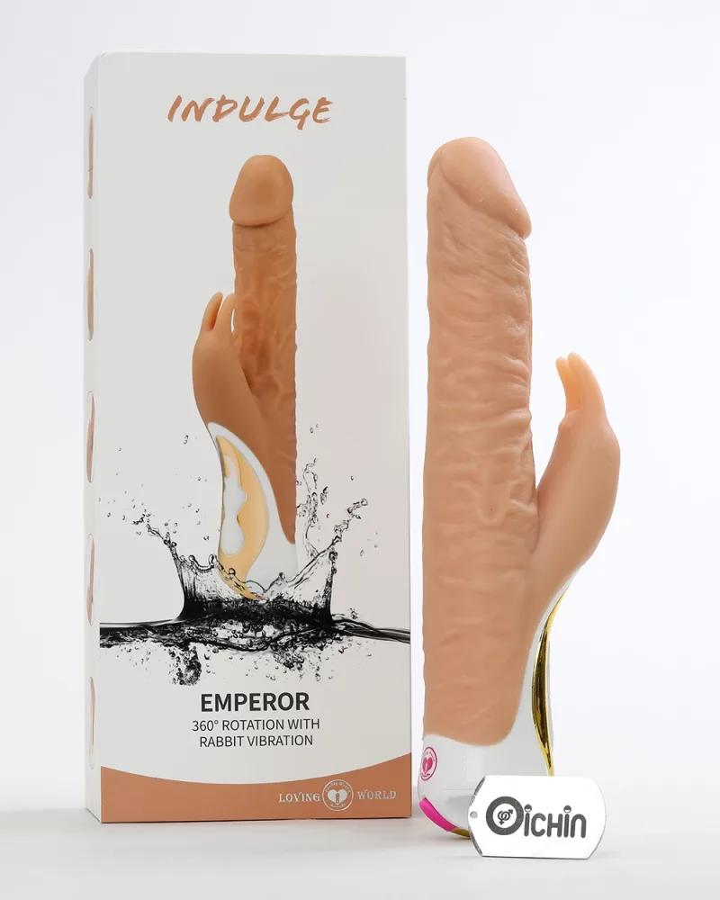 Loving World Powerful Rotating Vibrator Realistic Dildo — Realistic Design and Premium Material