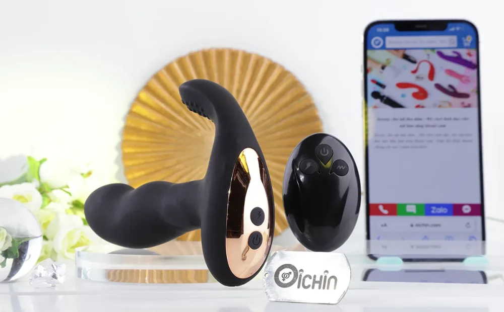 Loving World Hunter Rotating Remote Control Anal Vibrator — Premium Medical-Grade Silicone for Comfort and Safety