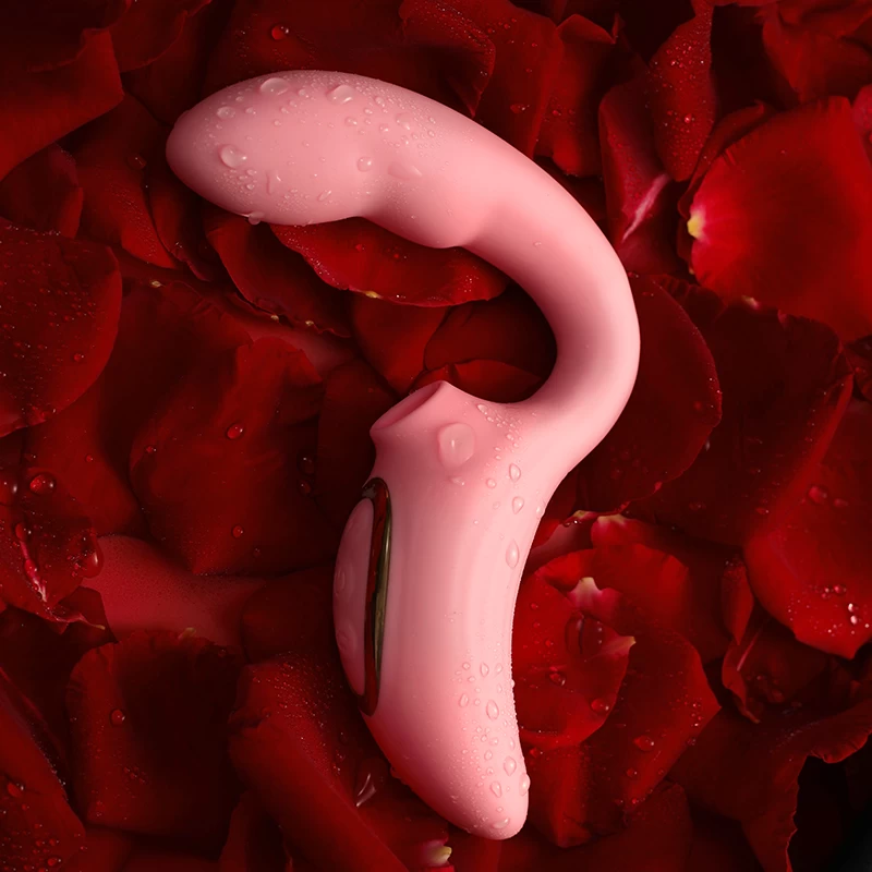 Loving World Suction Tongue G-Spot Vibrator Heated — Warmth Feature for a Realistic Sensation