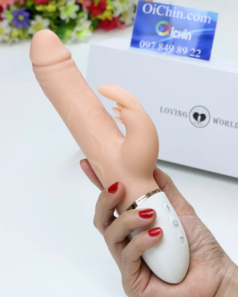 Wind Chaser Vibrating Rotating Warming Realistic Dildo Toy — Realistic Design with Powerful Features