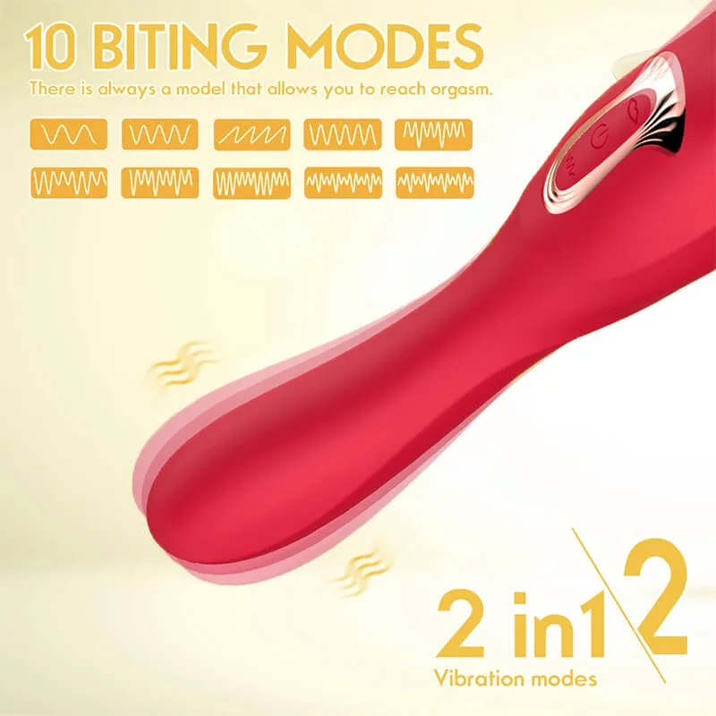 Multi-Function Vibrator Licking Sucking Handle High Pleasure — hình 6
