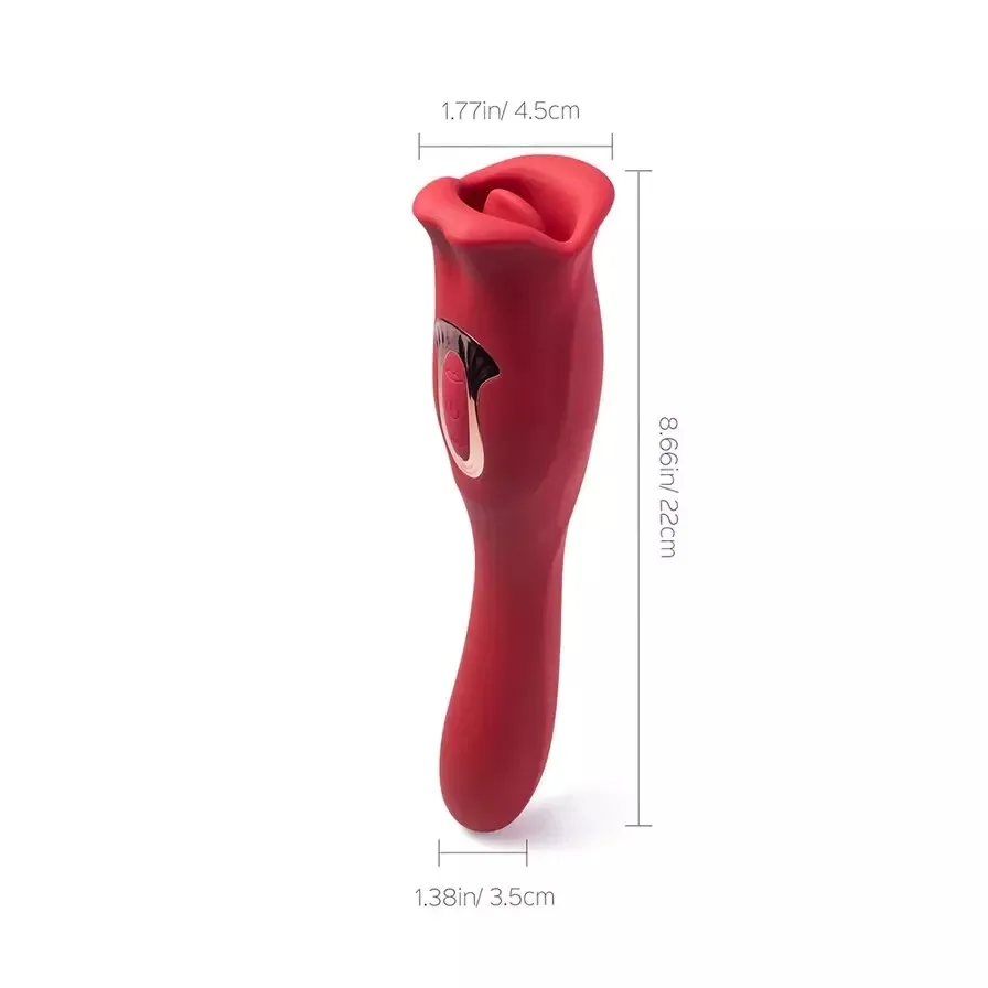 Multi-Function Vibrator Licking Sucking Handle High Pleasure — hình 8