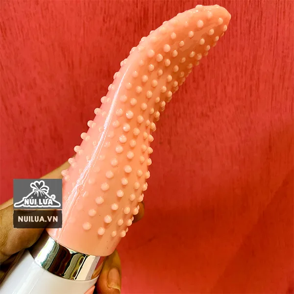 Dual-Ended Licking Tongue & Vibrating Egg Intimate Toy — hình 4
