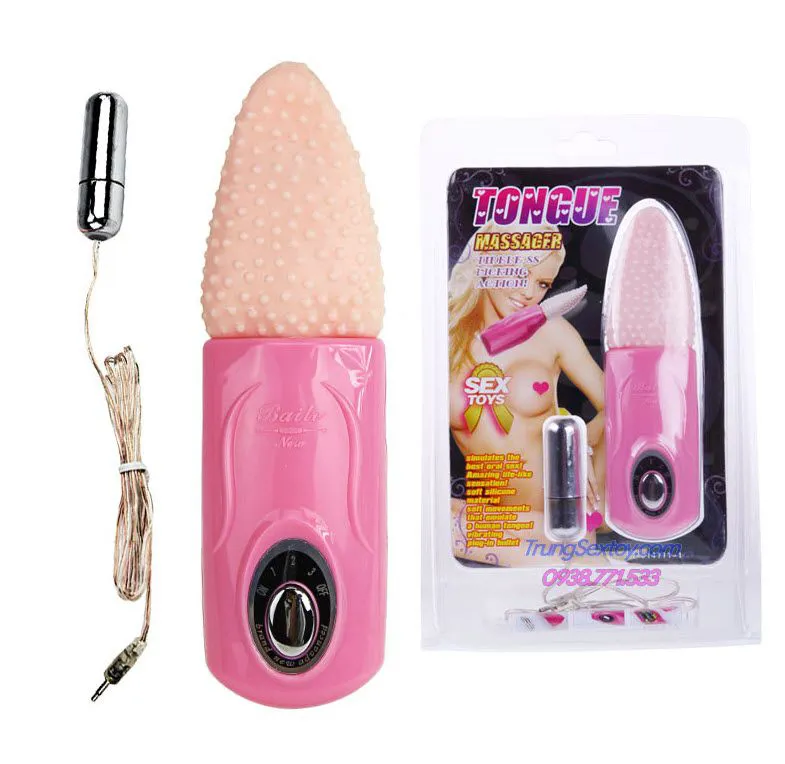 Realistic Silicone Tongue Licking Vibrator for Women — Versatile and User-Friendly Controls