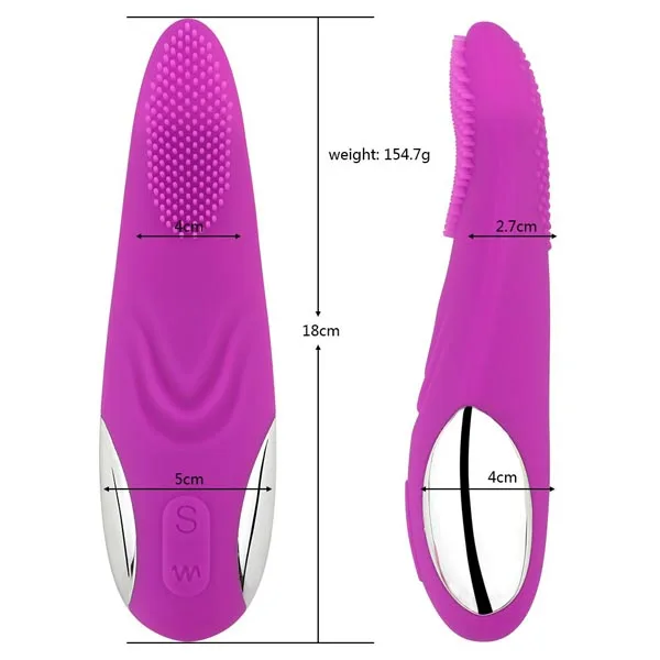 Premium Mannuo Tongue Vibrator Licking Realistic 2 Modes — hình 6
