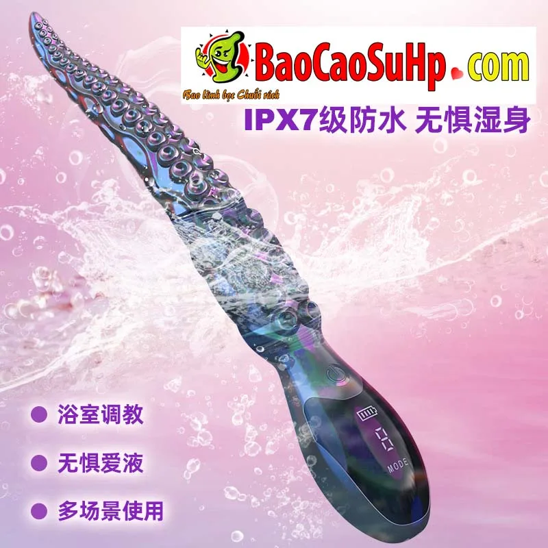 COC Octopoda Soft Multi Stimulating Tongue Licker Vibrator — hình 6