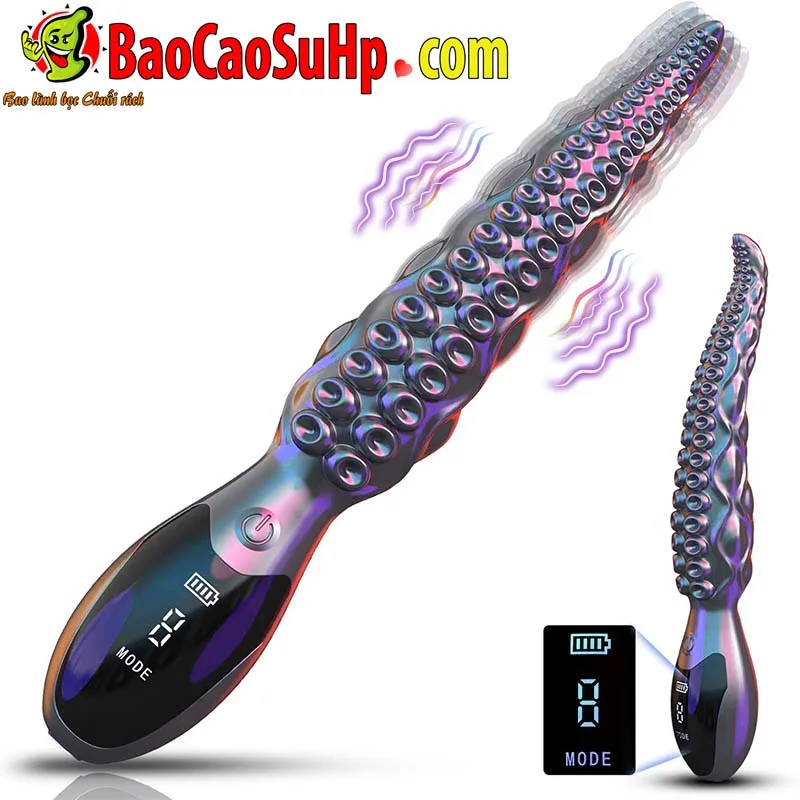 COC Octopoda Soft Multi Stimulating Tongue Licker Vibrator — hình 7