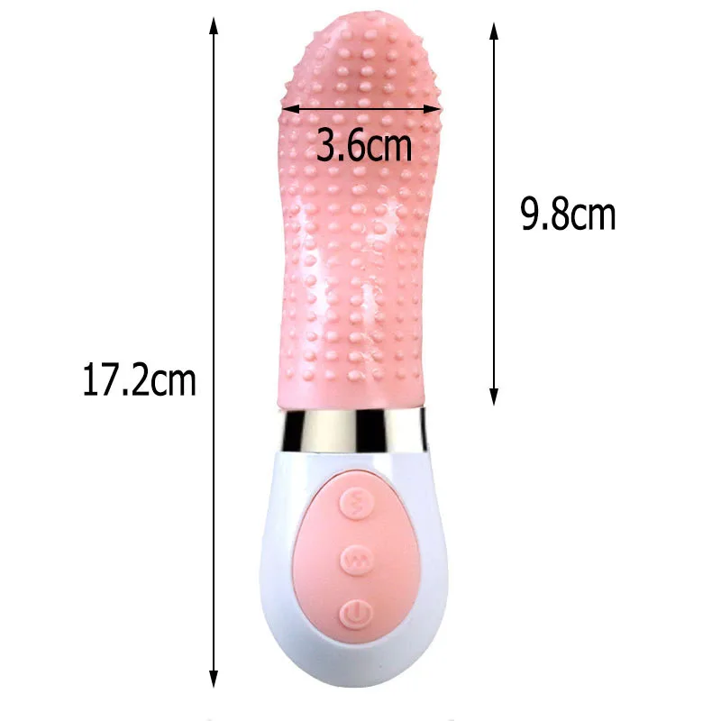 Crazy Tongue Dual Vibrating Soft Silicone Oral Toy — hình 8