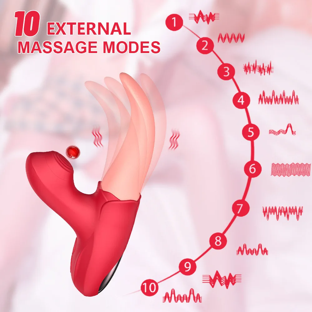 10 Mode Tongue Licking Suction Waterproof Silicone Sex Toy — Why Choose This Intimate Toy?